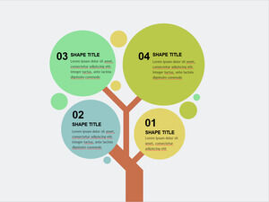 Ağaç-Bubble-PowerPoint-Şablonları