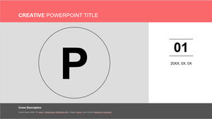 Modelli PowerPoint per grandi lettere