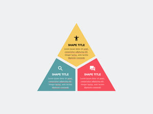 Modelos Triângulo-Dividir-PowerPoint