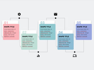 Contents-Box-Connected-PowerPoint 模板