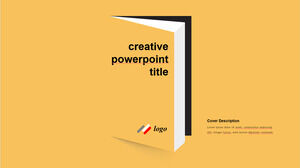 Modelli PowerPoint per copertine di libri esposti