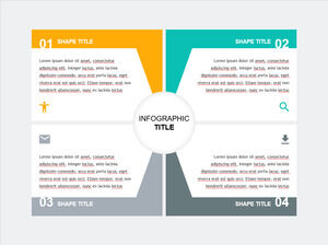 Quadrangle-Dynamic-Contents-PowerPoint-テンプレート
