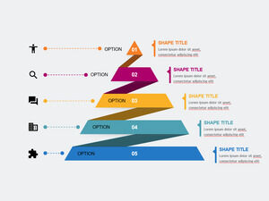 Piramida-Vertical-Complex-PowerPoint-Szablony