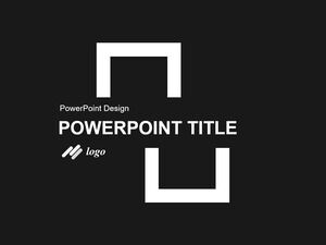 Monochrome-Minimal-Square-PowerPoint-Templates