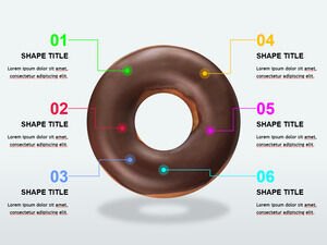 Chocolat-Donut-PowerPoint-Modèles