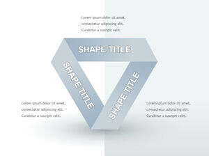 Modelli PowerPoint di Circolazione-Concetto-Triangolo Invertito