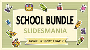 School Bundle 05. Templates for education.