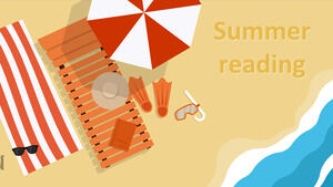 Pembacaan musim panas, templat klub buku musim panas.