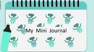 Мой мини-журнал, цифровая записная книжка и фоны Jamboard.