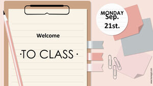 Welcome to Class – Breakout Groups template.