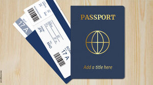 Passport slides template.
