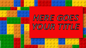 LegoMania, blocuri Lego pentru șablon de matematică.
