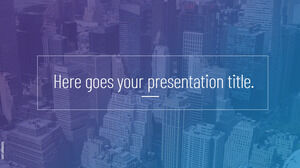 Бесплатный шаблон презентации Medeley Business для Google Slides или PowerPoint