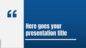 Бесплатный шаблон презентации Finch для Google Slides или PowerPoint