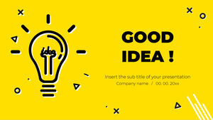 Good IDEA Free Presentation Template – Google Slides Theme and PowerPoint Template