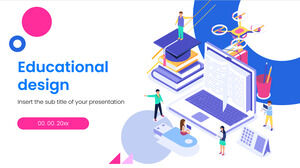 تصميم مفيد لقالب عرض تقديمي مجاني للتعليم - سمة شرائح Google ونموذج PowerPoint