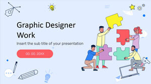 Darmowy szablon prezentacji pracy projektanta graficznego – motyw prezentacji Google i szablon programu PowerPoint