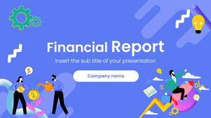 Бесплатный шаблон презентации финансового отчета – тема Google Slides и шаблон PowerPoint