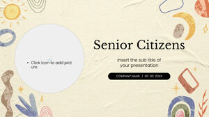 Senior Citizens Free Presentation Template – Google Slides Theme and PowerPoint Template