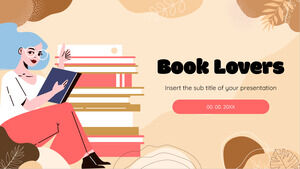 圖書愛好者免費演示模板 - Google 幻燈片主題和 PowerPoint 模板