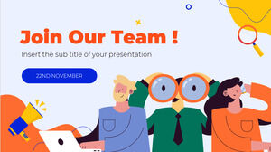 Набор на работу Бесплатный шаблон презентации – тема Google Slides и шаблон PowerPoint
