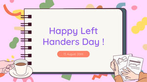 左撇子日免費演示模板 - Google 幻燈片主題和 PowerPoint 模板