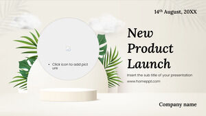 New Product Launch Free Presentation Template – Google Slides Theme and PowerPoint Template