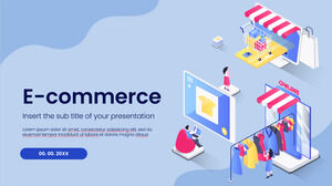 Darmowy szablon prezentacji e-commerce — Motyw prezentacji Google i szablon programu PowerPoint