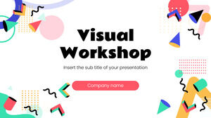 Șablon de prezentare gratuit Atelier vizual – Tema Prezentări Google și șablon PowerPoint