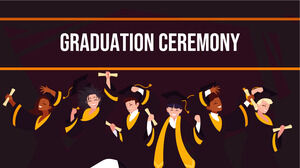 Бесплатный шаблон презентации Graduation Ceremony – тема Google Slides и шаблон PowerPoint