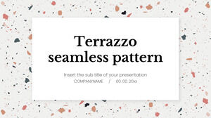 Terrazzo seamless pattern 無料プレゼンテーション テンプレート – Google スライド テーマと PowerPoint テンプレート