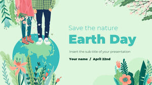 地球日免費演示模板 - Google 幻燈片主題和 PowerPoint 模板