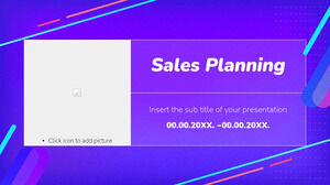 Kostenlose Präsentationsvorlage für Verkaufsplanung – Google Slides-Design und PowerPoint-Vorlage