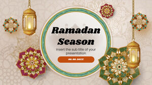 Бесплатный шаблон презентации сезона Рамадан – тема Google Slides и шаблон PowerPoint