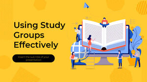 Utilizarea efectivă a grupurilor de studiu gratuit șablon de prezentare – Tema Prezentări Google și șablon PowerPoint