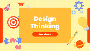 Design Thinking Ücretsiz Sunum Şablonu – Google Slaytlar Teması ve PowerPoint Şablonu