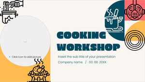 烹飪工作坊免費演示模板 - Google 幻燈片主題和 PowerPoint 模板