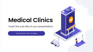 Medical Clinics Free Presentation Design for Google Slides theme and PowerPoint Template