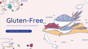 Desain Presentasi Gratis Hari Bebas Gluten Nasional untuk tema Google Slides dan Templat PowerPoint