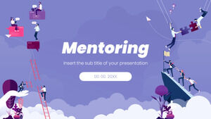 Mentoring Design gratuit de prezentare pentru tema Google Slides și șablon PowerPoint