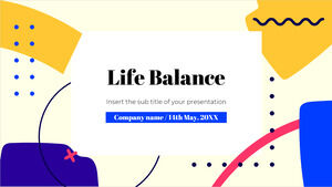 Life Balance Kostenlose PowerPoint-Vorlage und Google Slides-Design