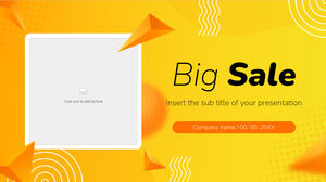Big Sale Free PowerPoint Template و Google Slides Theme