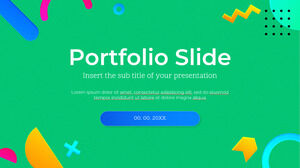 Portfolio Slides Free PowerPoint Template and Google Slides Theme