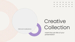Collezione creativa Modello PowerPoint gratuito e tema Presentazioni Google