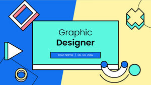 Graphic Designer Modello PowerPoint gratuito e Tema Presentazioni Google