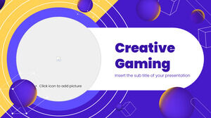 Creative Gaming Kostenlose PowerPoint-Vorlage und Google Slides-Design