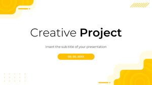 Proyecto creativo Plantilla gratuita de PowerPoint y tema de Google Slides