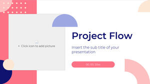 Șablon PowerPoint gratuit Project Flow și temă Google Slides
