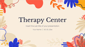 Modèle PowerPoint gratuit de centre de thérapie et thème Google Slides