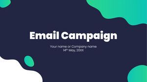 Кампания по электронной почте Бесплатный шаблон PowerPoint и тема Google Slides